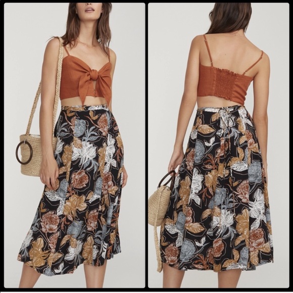 Faithfull the Brand Dresses & Skirts - Faithfull the brand wrap skirt
